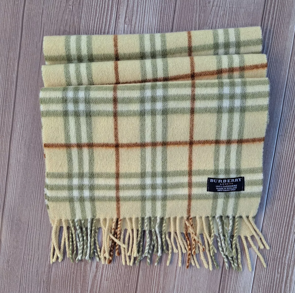 Fake burberry top check scarf