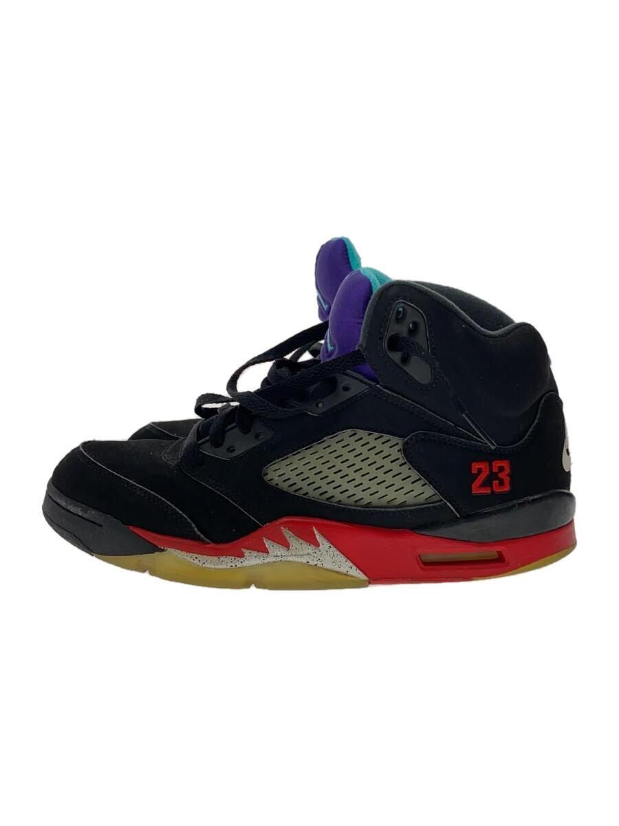 Nike High Top Sneakers AIR JORDAN 5 RETRO 27cm Black Used | eBay Nike High Top Sneakers AIR JORDAN 5 RETRO 27cm Black Used | eBay