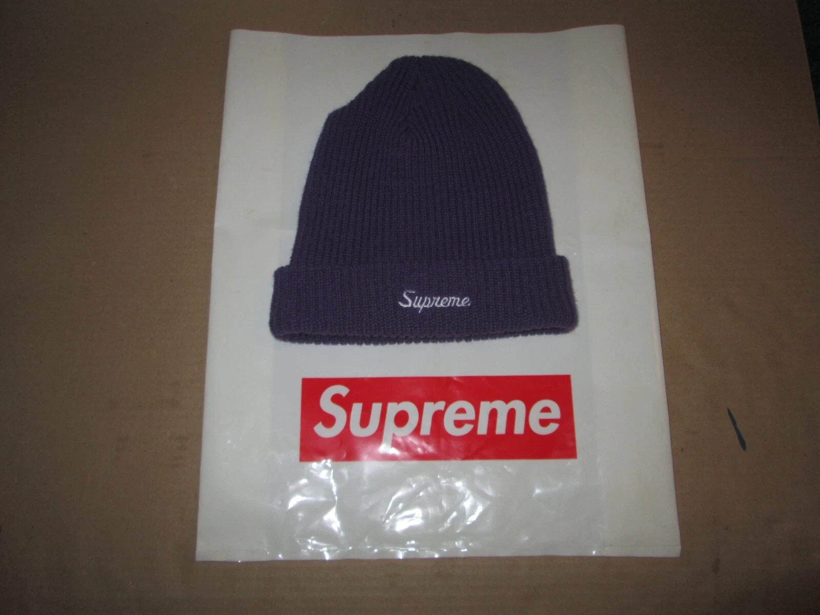 SUPREME LOOSE GAUGE BEIE (VIOLET) TAILLE UNIQUE FW20 (OCCASION) SYMPA !