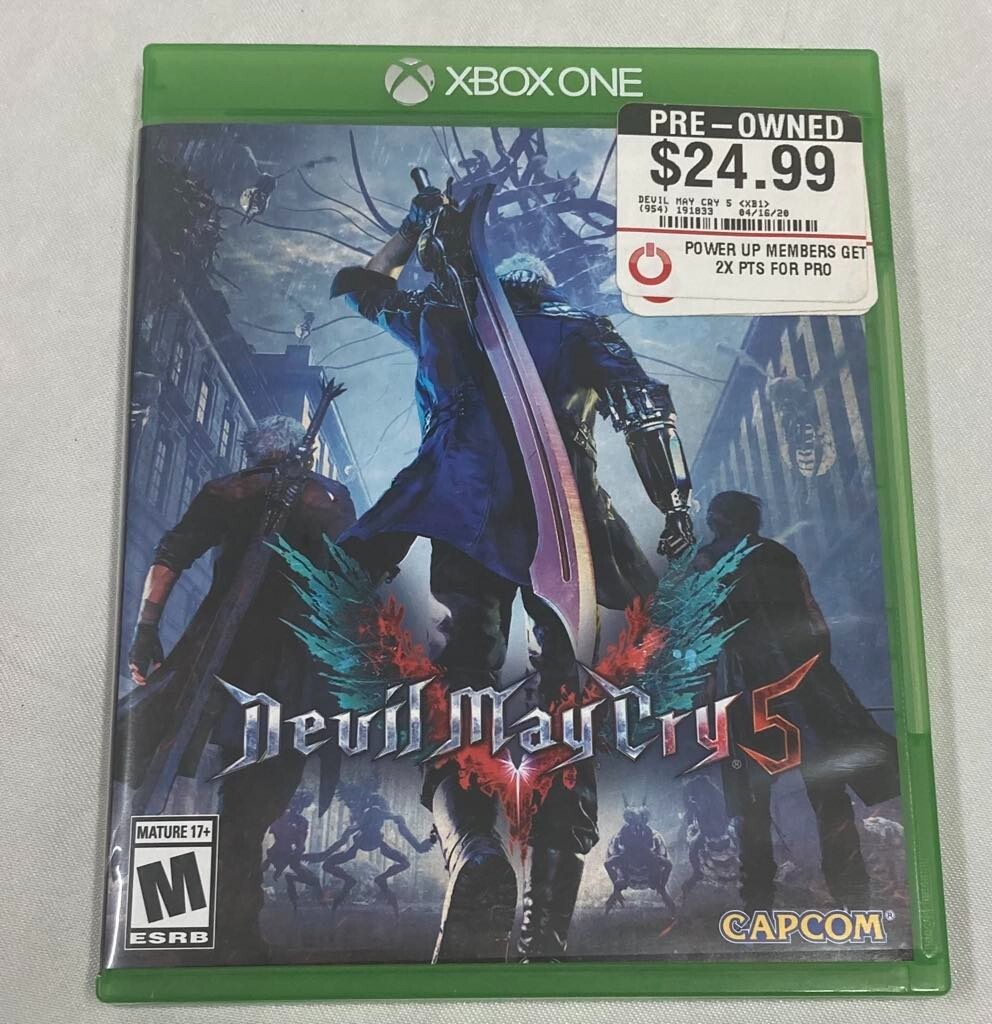Devil May Cry 5 for Microsoft Xbox One in Original Case in