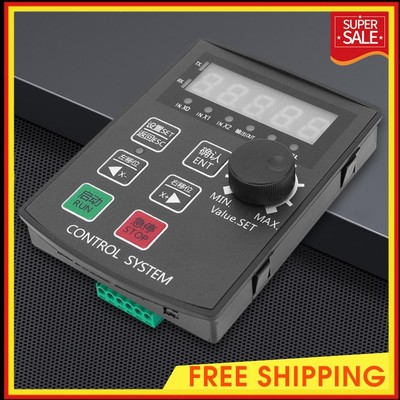 HF020 Motor Controller Black Stepper Servo Preset Motion Control Modules Panel
