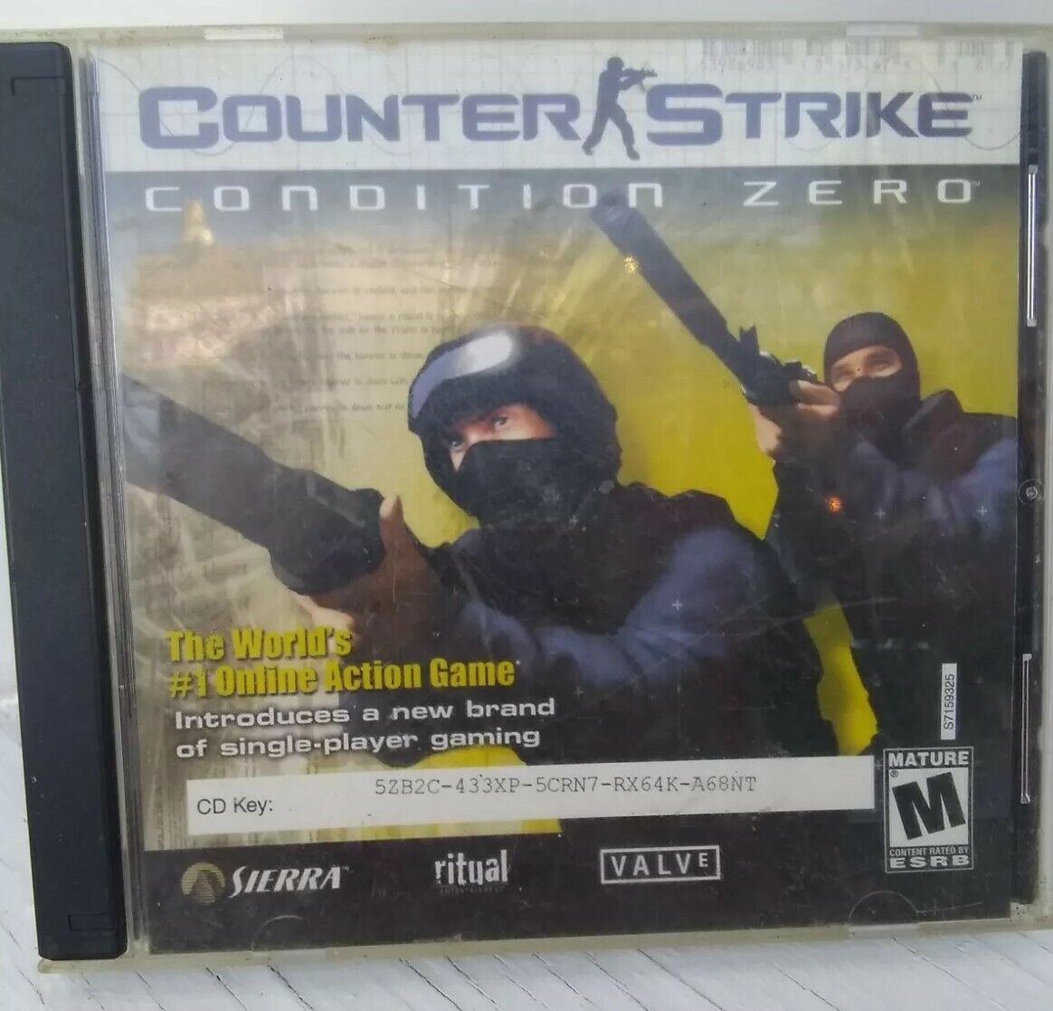 Counter Strike Condition Zero 2 PC CD Key Jewel Case Complete