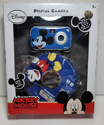 2013 Disney Mickey Mouse Clubhouse Digital Camera/Camcorder/ Webcam Sakar NOS 
