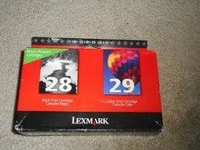 LEXMARK 28/29 COMBO PACK INK CARTRIDGES... SEALED BRAND NEW