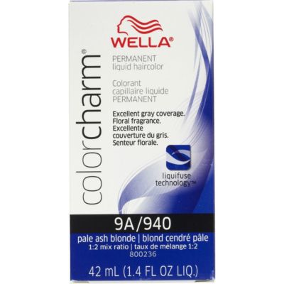 Wella Color Charm Liquid 1.42oz - 940/9A Pale Ash Blonde -USA BUY/SHIP ONLY