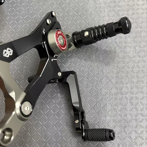 For Ducati Panigale V4 V4S V4R 2018-2024 Adjustable Rearsets FootPegs Footrests - Picture 12 of 16