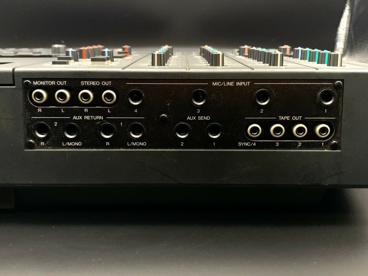 Yamaha MT4X Multitrack Cassette Tape Recorder Analog 4 track Yamaha MT4X Multitrack Cassette Tape Recorder Analog 4 track