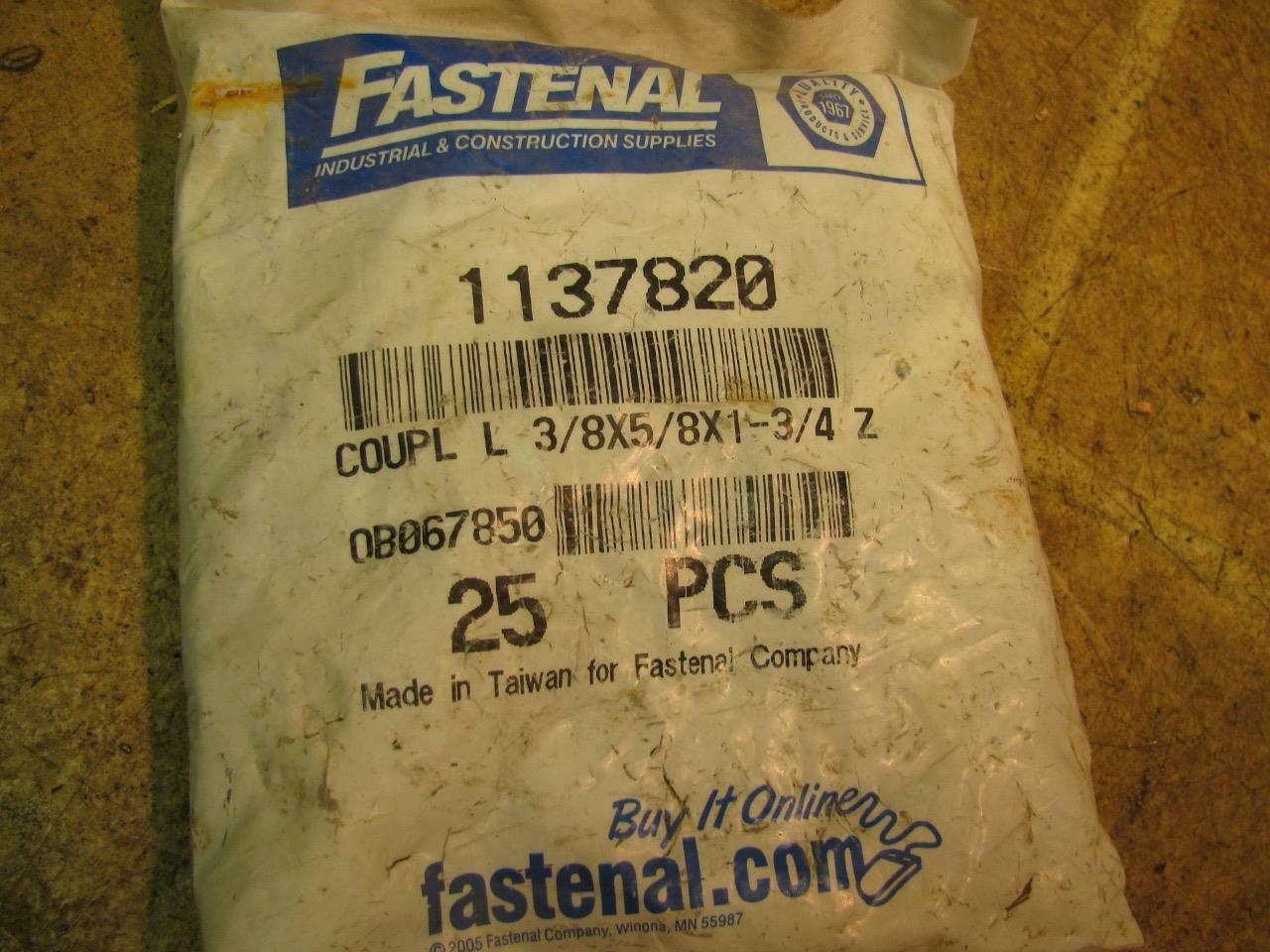 25 Fastenal 1137820 3/8x5/8x13/4 3/816 Rod Coupling Nuts eBay