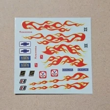 AMT 1/25 1951 CHEVY BEL AIR DECAL SHEET