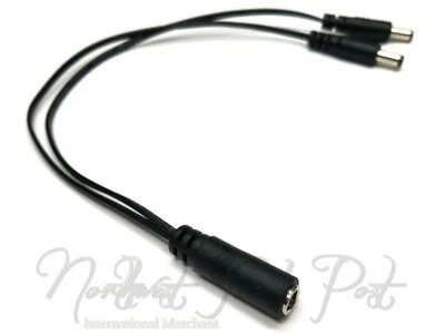 Dogtra 5.5 2-Way Splitter Y Cable Dual Cord for Collar Charger Unit 744622371017