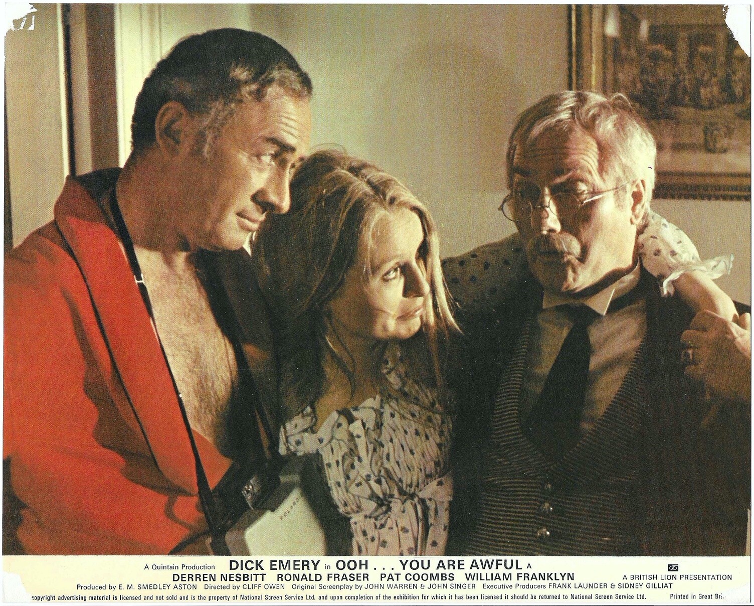 Ooh… You Are Awful 8x Original UK FOH Lobby Cards Dick Emery 1972 | eBay