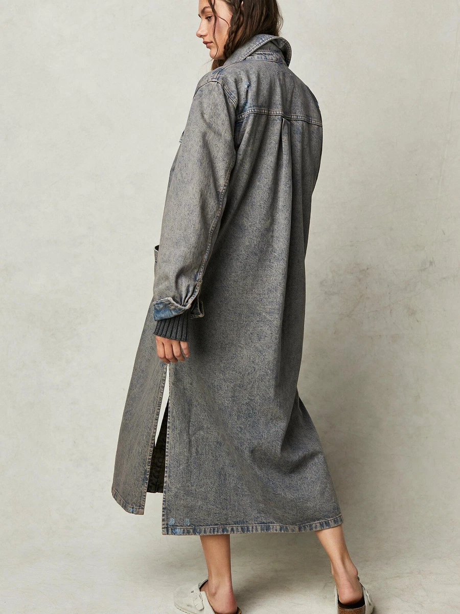 Free people hotsell denim duster