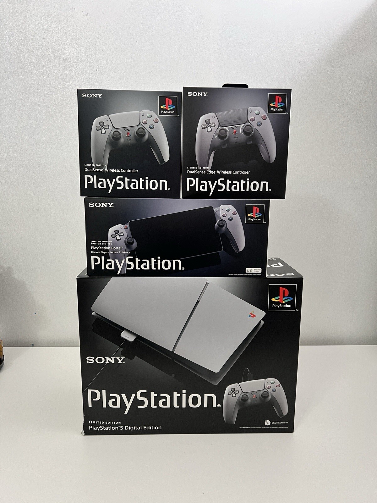PS5 30th Anniversary Bundle (PS5 Slim, Dualsense, Portal, DualEdge) Ships NOW!!!-image