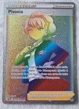Pokemon Dresseur Pivonia 219/198 Full Art Rainbow Secrète - Règne de Glace FR 
