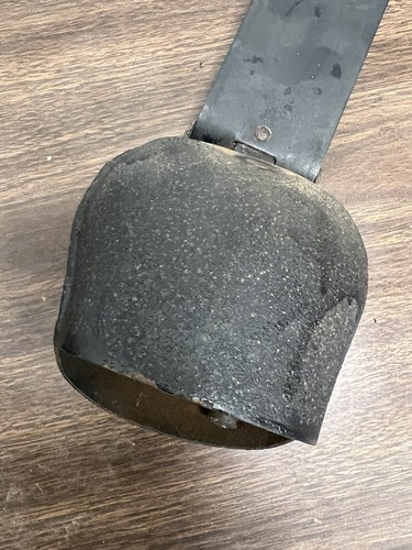 Very Large Antique Swiss Cow Bell With Original Leather Strap - Picture 6 of 7
