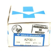 10 NEW GOULD SHAWMUT A2Y30-1 FUSES A2Y301