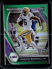 2021 Panini Prizm Draft Picks Collegiate #157 Terrace Marshall Jr. Green