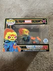 Funko POP! Ghost Rider #33 Black Light Marvel Slightly Damaged Box (See Photos)