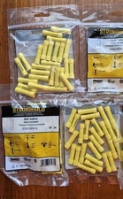 STA-KON, Panduit Butt Splice. Four (4) Packs, 100 Total, 12-10 AWG, #ESV10BX-Q. 