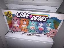 Care Bears Special Edition Collectors Set 5 Pack Exclusive Plush New Sealed Box
