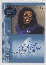 2011 Press Pass Signings Blue 14/50 Darvin Adams #PPS-DA Auto 0b2