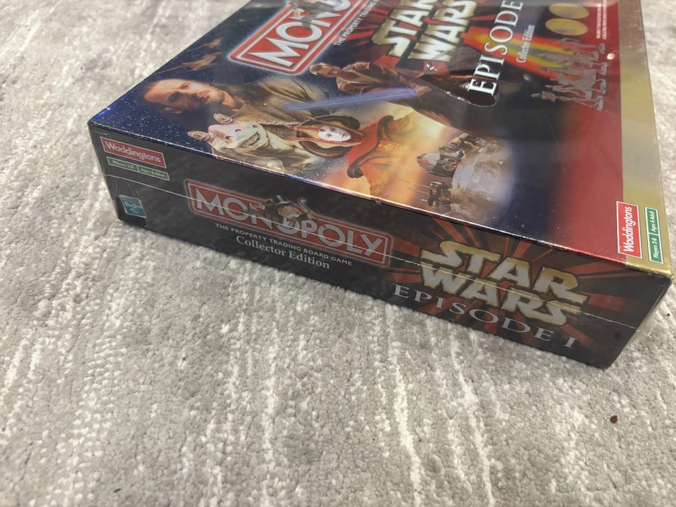 Monopoly Star Wars Episode 1 Collector Edition 1999  Shrinkwrapped - Image 4 of 4
