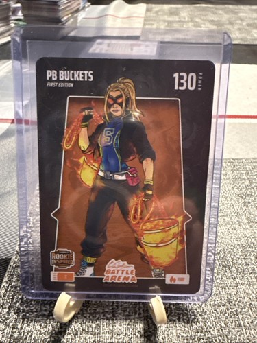 Paige Bueckers RC Bo Jackson Battle Arena “PB Buckets” FIRST EDITION Fire Rookie