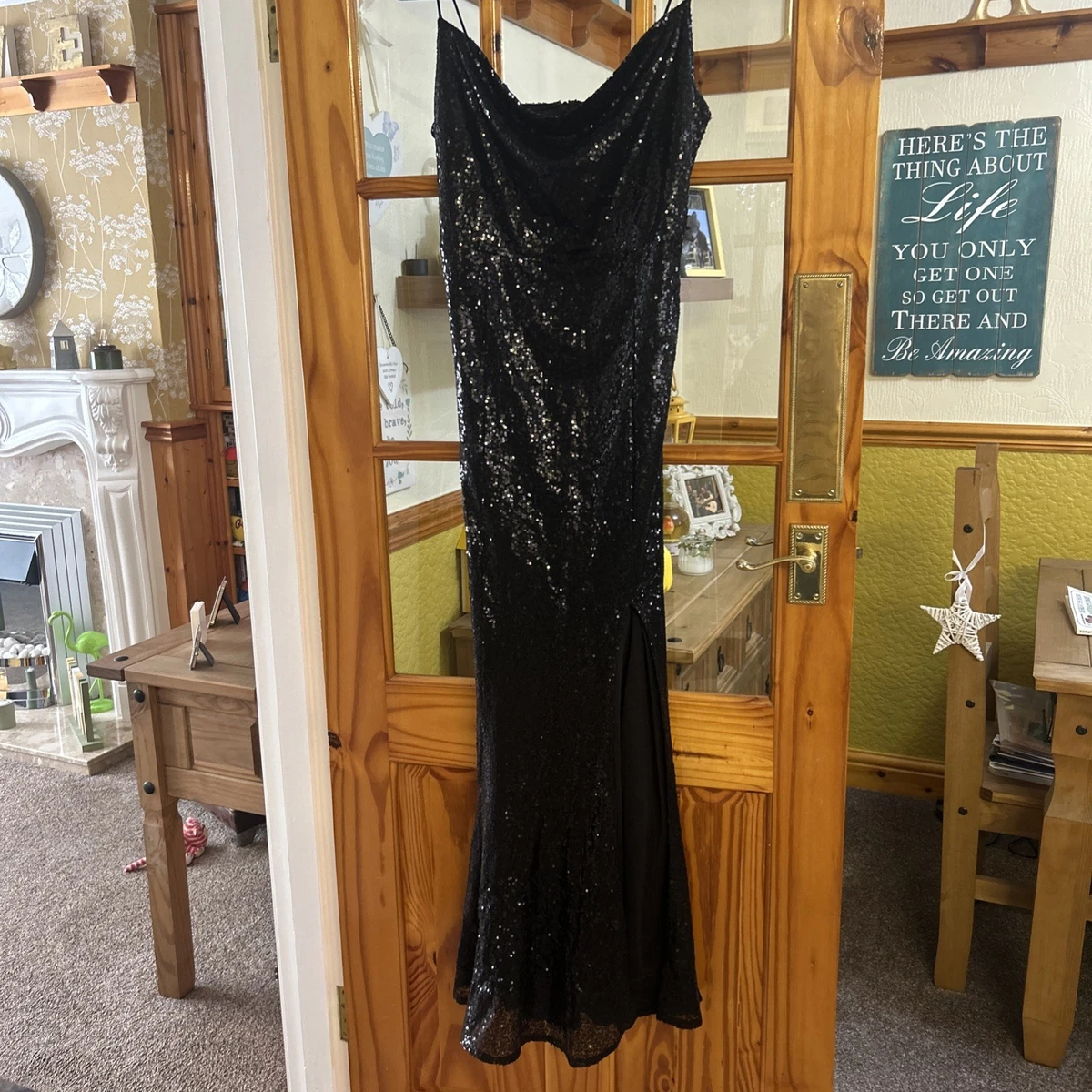 lipsy london black sequin dress Buy Lipsy Black Sequin Star Velvet Long Sleeve Mini Dress from Next USA