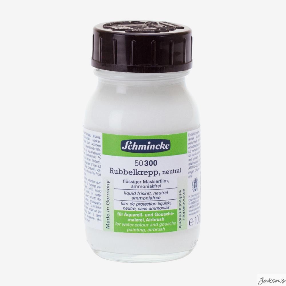 Schmincke Watercolour Masking Fluid Gum Emulsion 100ml For Reserving Whites
