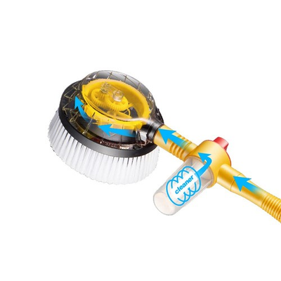 #ad Car Pressure Washer Rotating Wash Brush with Soap Dispenser Vehicle Care Was... $48.52