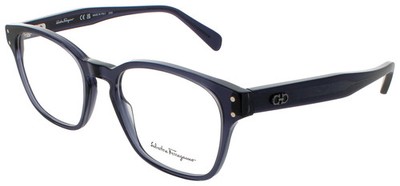 SALVATORE FERRAGAMO SF2925-420-52 Eyeglasses Eye Glasses 420 CRYSTAL Authentic N