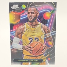 Topps 2023-24 Cosmic Chrome LeBron James #59 Los Angeles Lakers Basketball