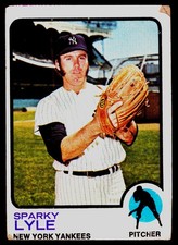 1973 Topps #394 Sparky Lyle - POOR