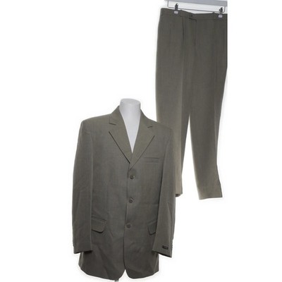 Ferrano, Anzug, Größe: 50, ROMA ITALY, Polyester/Wolle, Beige #Br2