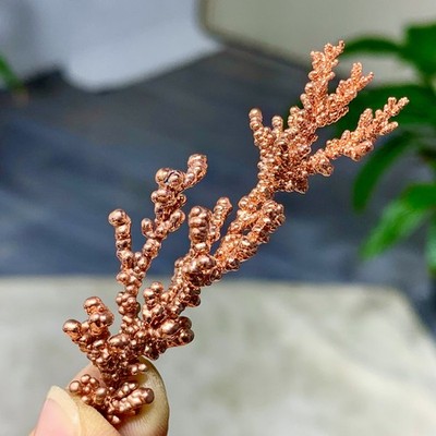 8G Rare!! iridescent Native Copper crystal mineral specimen