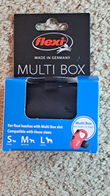 Flexi Multi Box Stores Treats or Waste Bags fits in Multi Slot - Brand New!