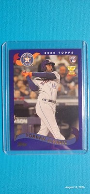 2020 Topps Archives #222 Yordan Alvarez RC Purple #102/175 