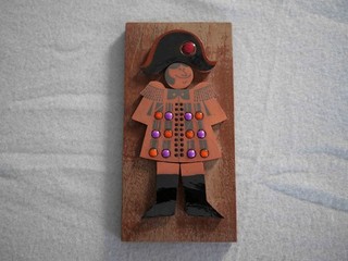 Hornsea Pottery Muramic Napoleon Wall Plaque John Clappison 1970’s Ceramics