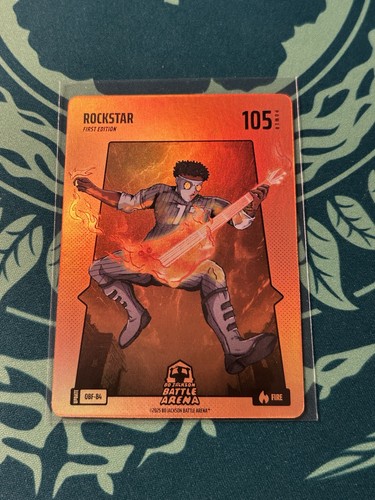 Jazz Chisholm ROCKSTAR OBF-84 Orange Foil Bo Jackson Battle Arena 2025 Fire
