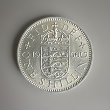 Great Britain 1960 - 1 Shilling - Elizabeth II English Shield; No  BRITT:OMN 