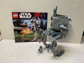 LEGO Star Wars: AT-ST (7657) 100% Complete w Minifigures & Instructions, no Box