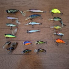 Megabass Hard Lure Set, Fishing Baits, Used, Bass Tackle, Topwater, Crank