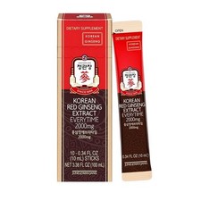 Everytime Korean Red Ginseng Extract 3.38 Oz 2000 Mg