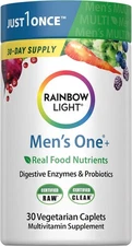 Rainbow Light Men's One Multivitamin - High Potency - 30 tablets