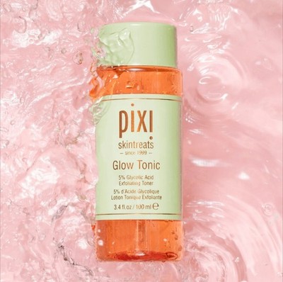 Pixi Beauty, Skintreats Glow Tonic Exfoliating Toner 3.4fl oz Sealed