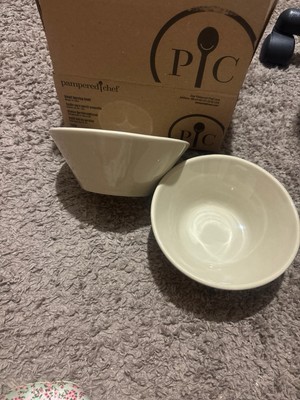 Kleine Servierschüssel Set Beige Von Pampered Chef Neu 