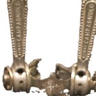 Campagnolo Brevettato Down Tube Road Shifter Set Pair Silver Metal — photo 1