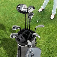 Men’s Right-Handed Complete Golf Clubs Set – Premium Quality - Grey Colour
