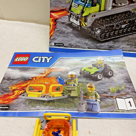 Lego City 60122 Volcano Caterpillar and others