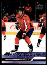 2023-24 Upper Deck Young Guns Hardy Haman Aktell Rookie Washington Capitals #473